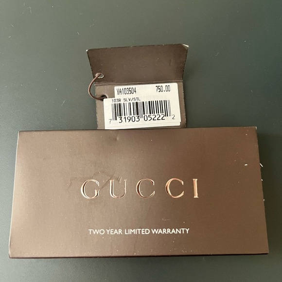 Gucci Silver and Cream Watch - Picture 7 of 8